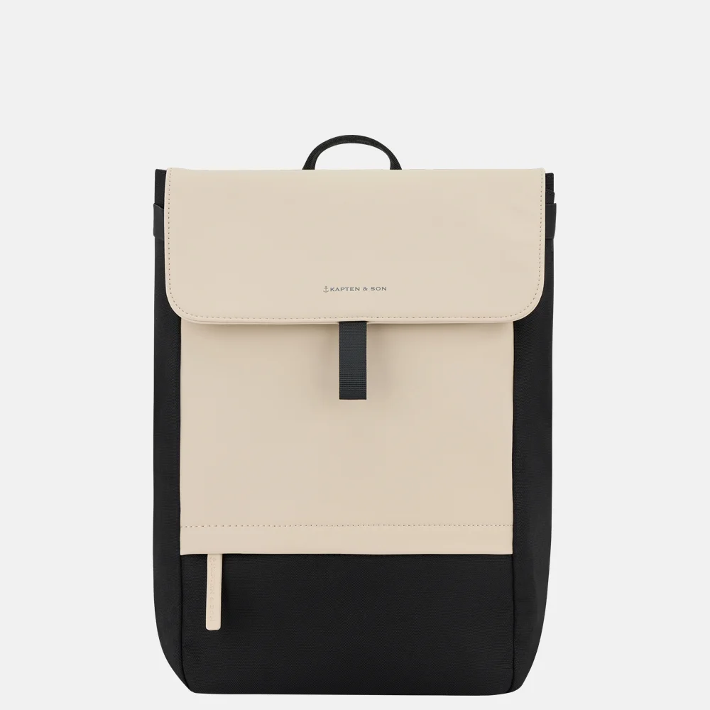 Kapten & Son rugzak zwart en multicolor